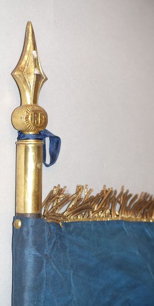 Small flag of the class 1918 of the 1st Infantry...