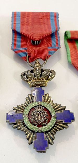 ROMANIA 
ORDER OF THE STAR 
Officer's cross...