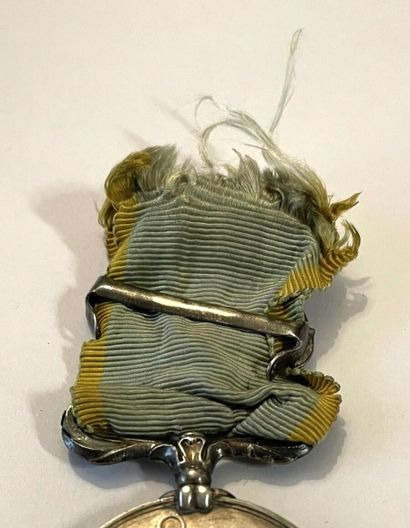 Crimea medal by Wyon. 
Silver (strike). Ribbon...