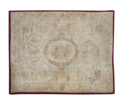 Point Noué carpet (warp, weft and wool pile),...