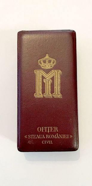 ROMANIA 
ORDER OF THE STAR 
Officer's cross...