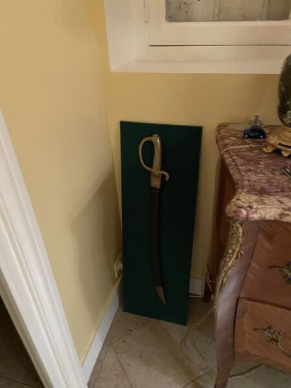 Sabre lighter model An XI. 
Bronze handle,...