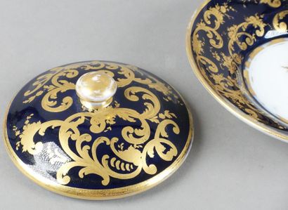 RUSSIA
Part of a porcelain tea service composed...