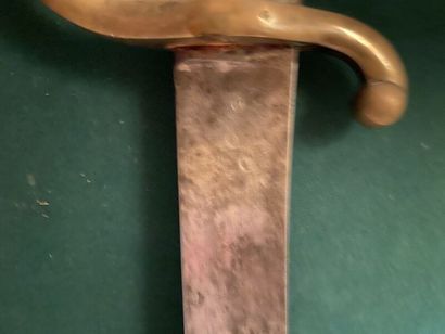 Sabre lighter model An XI. 
Bronze handle,...