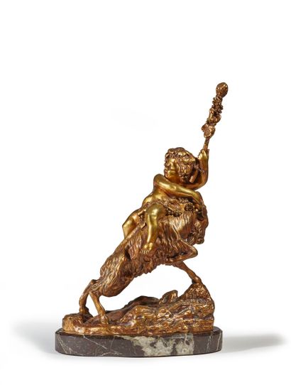 After Claude Michel known as CLODION
Bacchus...