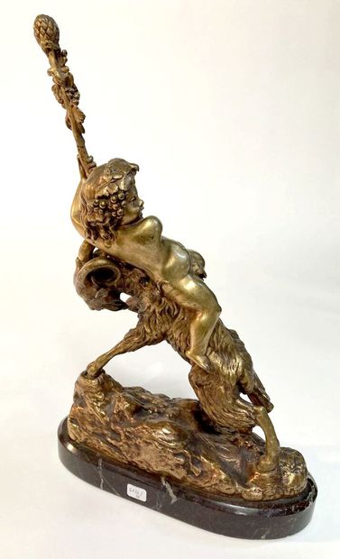 After Claude Michel known as CLODION
Bacchus...