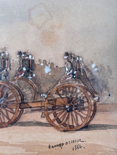 Édouard DETAILLE (1848-1912)
Cavaliers and...