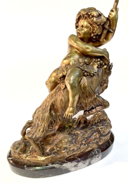 After Claude Michel known as CLODION
Bacchus...