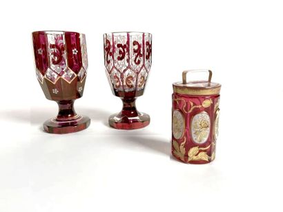 BOHÊME
Set including two translucent and...
