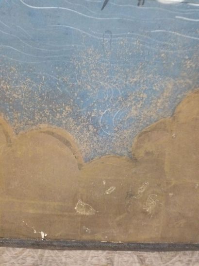 JAPON, Époque EDO (1603-1868)
Feuille de...