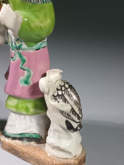 CHINE, Époque JIAQING (1796-1820)
Deux groupes...
