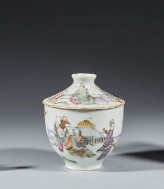 CHINE, Époque XIANFENG (1851-1861)
Bol couvert...