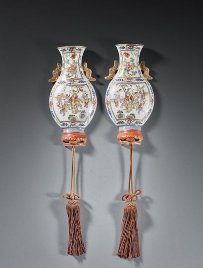 CHINE - Époque DAOGUANG (1821-1850)
Paire...