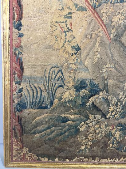 Greenery with birds and rock
Royal Aubusson...