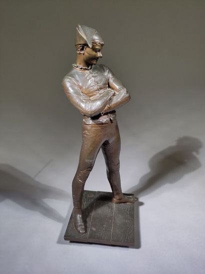 Charles-Réné de SAINT-MARCEAUX (1845-1915)
Harlequin
Bronze...