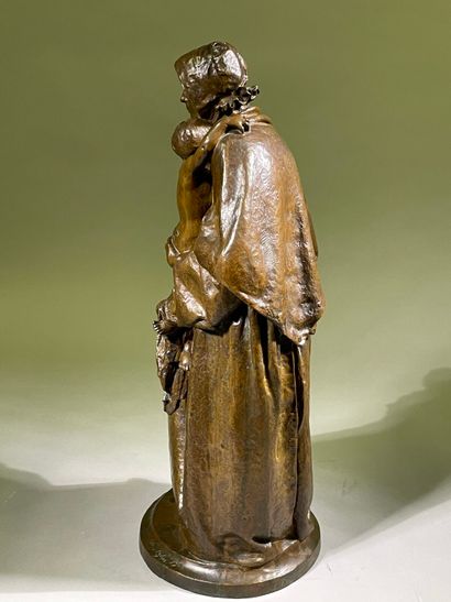 José Joaquim TEXEIRA LOPES (1837-1918)
Maternity
Bronze...