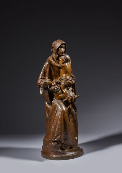 José Joaquim TEXEIRA LOPES (1837-1918)
Maternity
Bronze...