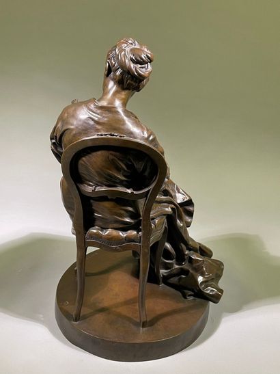 Jules DALOU (1838-1902)
The reading lamp
Created...