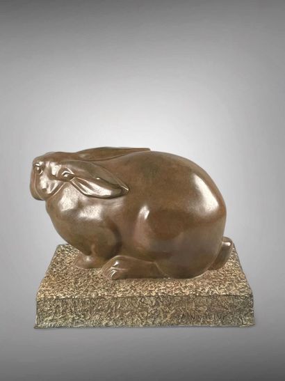 Michel SAINT OLIVE (1917-1993)
Le lapin -...