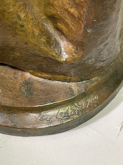 José Joaquim TEXEIRA LOPES (1837-1918)
Maternity
Bronze...