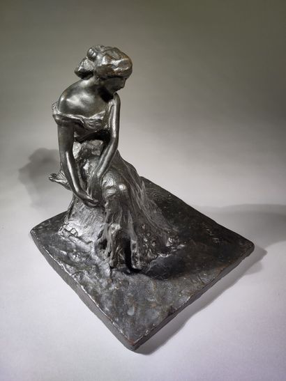 Michele VEDANI (1874-1969) 
Seated woman...