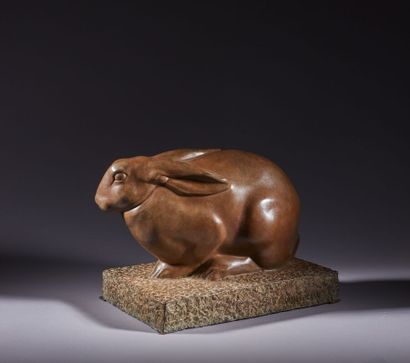 Michel SAINT OLIVE (1917-1993)
Le lapin -...