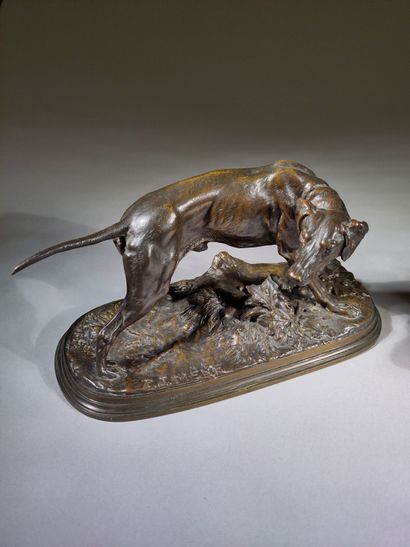 Pierre-Jules MÊNE (1810-1879)
Braque dog...