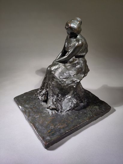 Michele VEDANI (1874-1969) 
Seated woman...