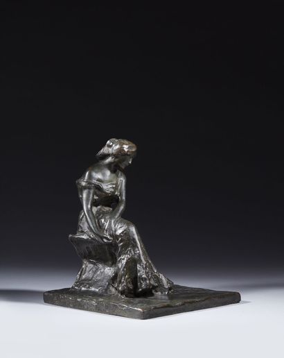 Michele VEDANI (1874-1969) 
Seated woman...