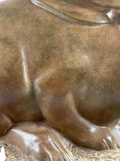 Michel SAINT OLIVE (1917-1993)
Le lapin -...