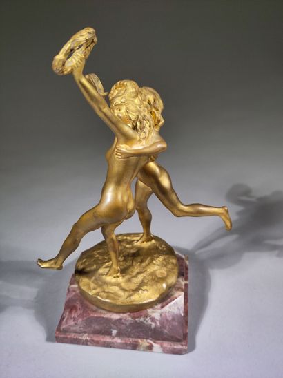 Théodore RIVIÈRE (1857-1912)
The dancers
Gilded...