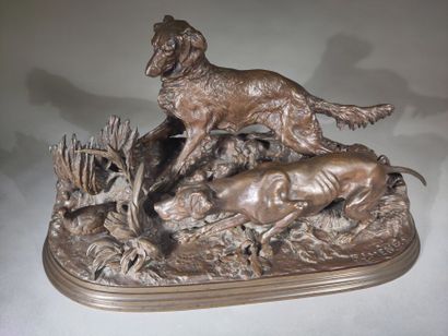 Pierre-Jules MÊNE (1810-1879)
Partridge hunting
Model...