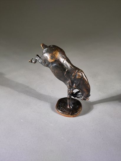 Gaston d'ILLIERS(1876-1932) 
Roaring pony
Model...