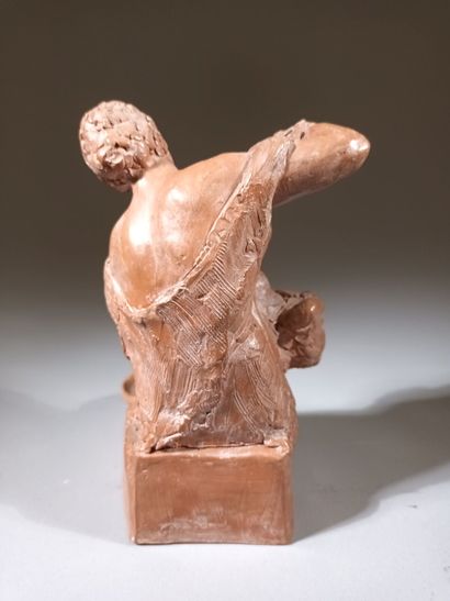 Raymonde MARTIN (1887-1977)
Baby's toilet
Patinated...