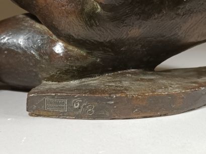 Georges OUDOT (1928-2004)
The Wind
Bronze...
