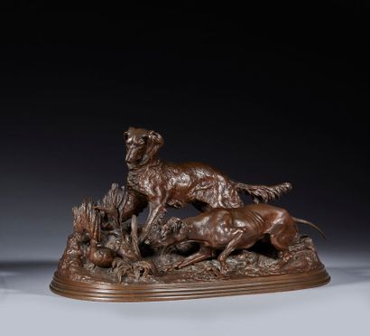Pierre-Jules MÊNE (1810-1879)
Partridge hunting
Model...