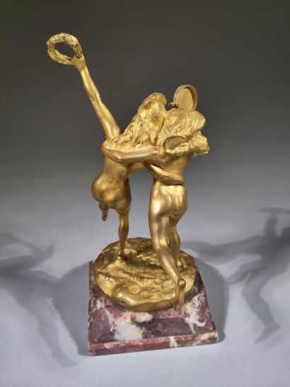 Théodore RIVIÈRE (1857-1912)
The dancers
Gilded...