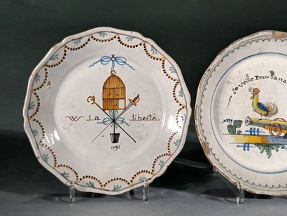 NEVERS
Polychrome earthenware Revolutionary...