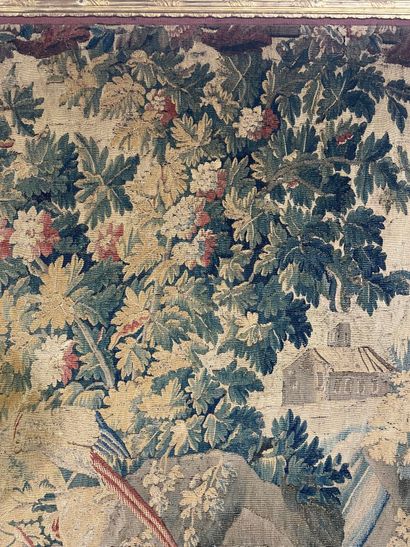 Greenery with birds and rock
Royal Aubusson...