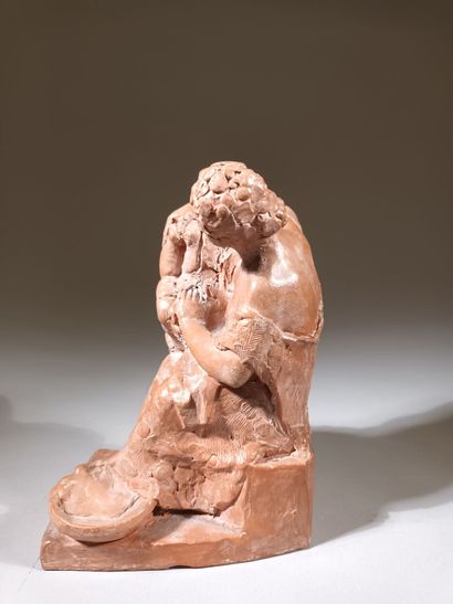 Raymonde MARTIN (1887-1977)
Baby's toilet
Patinated...