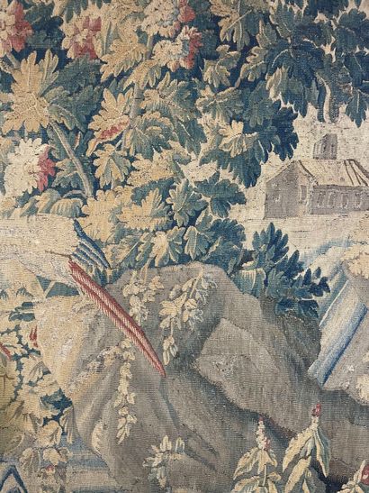 Greenery with birds and rock
Royal Aubusson...