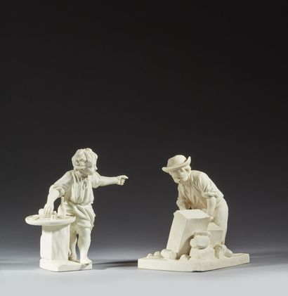 Attributed to Orléans 
Marchand de galette
Soft...