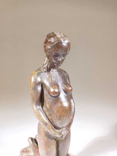 Michel LEVY (born 1949)
The Promise
Bronze...