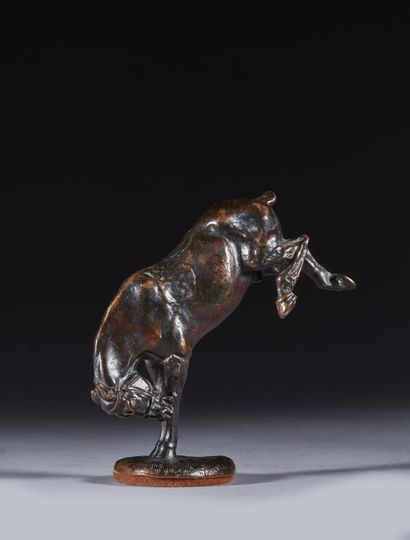 Gaston d'ILLIERS(1876-1932) 
Roaring pony
Model...