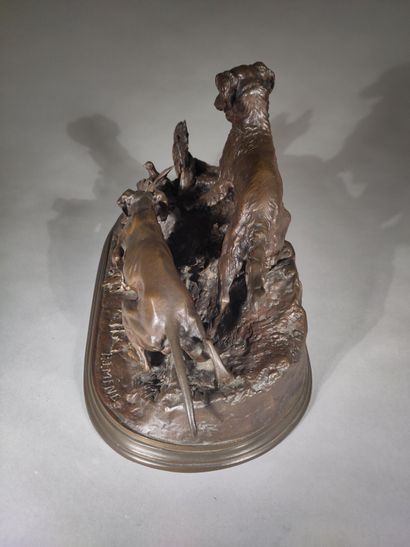 Pierre-Jules MÊNE (1810-1879)
Partridge hunting
Model...