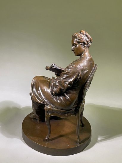 Jules DALOU (1838-1902)
The reading lamp
Created...