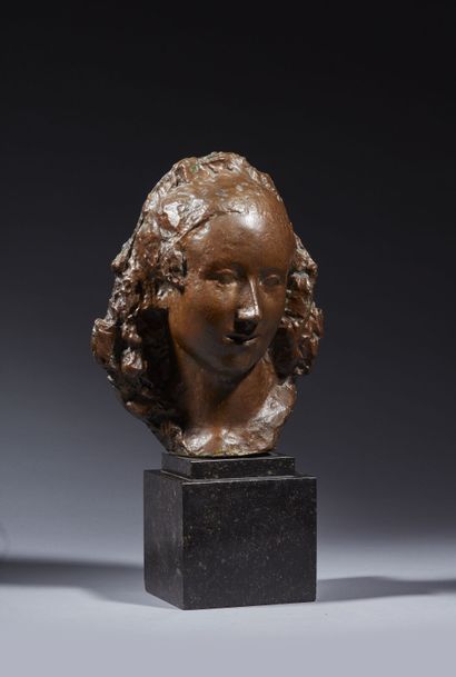 Jean OSOUF (1898-1996)
Coralie mask
Bronze...