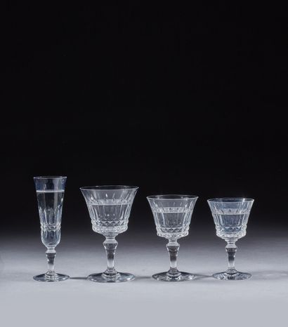 BACCARAT - Picadilly model
Set of cut crystal...