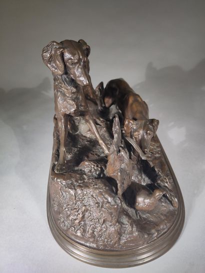 Pierre-Jules MÊNE (1810-1879)
Partridge hunting
Model...