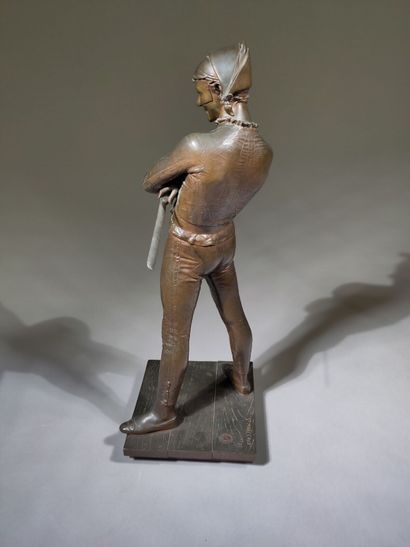 Charles-Réné de SAINT-MARCEAUX (1845-1915)
Harlequin
Bronze...